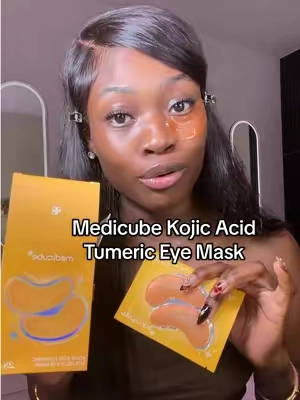 Medicube Kojic Acid Tumeric Eye Mask #darkcircles #hyperpigmentation #medicube #medicube10thbirthday #medicubeSuperBrandDay 