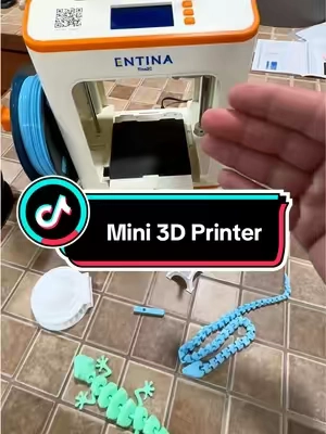 Bring out your kids’ creativity and boost their STEM learning!  This is the perfect beginner 3D printer from @Entina 3D and you can get set up and printing in 10 minutes!  Your children will absolutely love this!  Order one today, I have a feeling they will sell quick.  #3dprinting #kidstoys #STEMlearning #tiktokshopsummersale #entina 