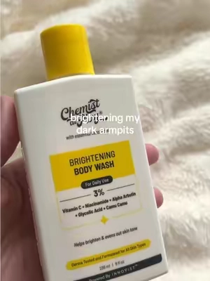 and taking care of my dark inner thighs ☺️ @Chemist at Play #darkarmpits #hyperpigmentationtreatment #tiktokshopcreatorpicks #chemistatplay #hyperpigmentation 