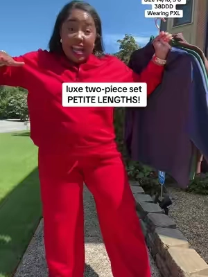 Such a great set, and I don’t have to do alterations!  Luxe, skin friendly fabric, spread collar, adjustable bust!  This one is checking all of the boxes. I’m wearing size PXL. #tiktokshopcreatorpicks #size14style #midsizepetite #petitestyle #midsizefashion @Pinspark 