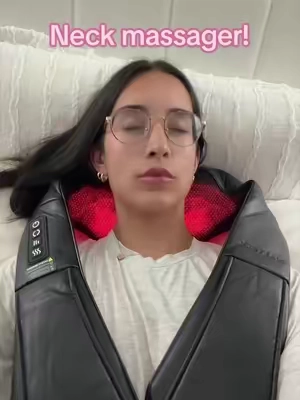 BEST PURCHASE EVER!! Everyone seriously needs one of these #neckmassager #backmassager #painrelief #massager #massage 