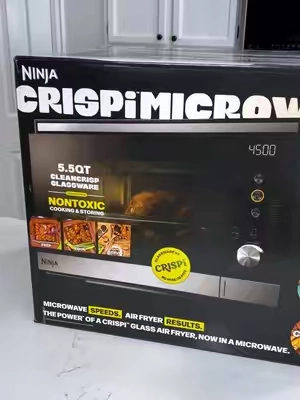 Why buy an air fryer AND a microwave when you can get both in one machine! Check out the new Ninja Crispi Microwave! #ninjacrispimicrowave #microwave #airfryer #ninjacrispi #ninjakitchen 