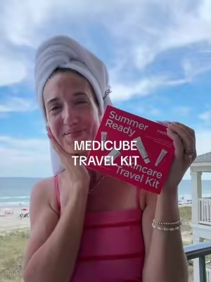 summer skincare in travel size 💖  @medicube US Store  #medicube #summerskin #summermusthave #medicube10thbirthday #medicubeSuperBrandDay 