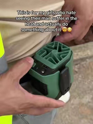 This is a portable clip fan for the blue collar workers #portablefan #fan #cooling #bluecollar #Outdoors