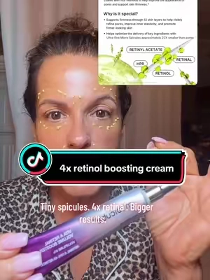 ✨ NEW from Medicube! This retinal boosting cream combines 4x retinol with tiny spicules to help deliver the formula deeper into the skin, plus Volufiline® for a visibly plumper, smoother-looking complexion. If you’re looking to level up your nighttime skincare routine, this launch is worth checking out! #tiktokshopcreatorpicks #medicube #retinal #medicube10thbirthday  #medicubesuperbrandday @medicube US Store  Affiliate link. I may earn a commission if you purchase through my link. I may have received this product as a free sample. Prices are subject to change. Individual results and experiences may vary. This content reflects my personal opinion and experience and is not medical advice.