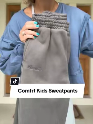 Now is the perfect time to stock up on some @Comfrt sweats for your kiddos! The best quality, and check that shopping cart because that price is perfect for back to school shopping! This is the steel grey color. I’ll link them! #comfrtkids #kidssweatpants #backtoschoolshopping #comfrtsweatpants  #tiktokshopcreatorpicks