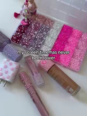 fav hobby✨ #bedazzled #bedazzlekit #bedazzle #bling #hobby 