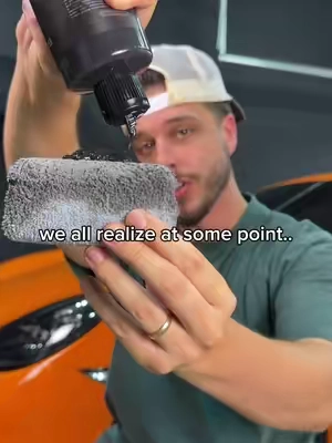 Yes, there IS a better way. 🙌🏼 #carcareproducts #tireshine #carwash #cardetailing #tiredressing  