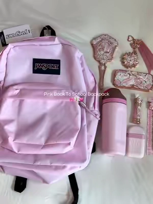 Back To School Backpack in Pink Ice  🎀🧚‍♀️💗 #girlythings #backtoschool #backpack #giftforher #jansport @Tillys 