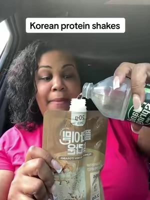These are SO good yall! And I love the little crunchies in them! It’s like cereal in a pouch! Protein style! So good! #koreanproteinshakes #koreanprotein #proteinshake #protein #proteinpacked 