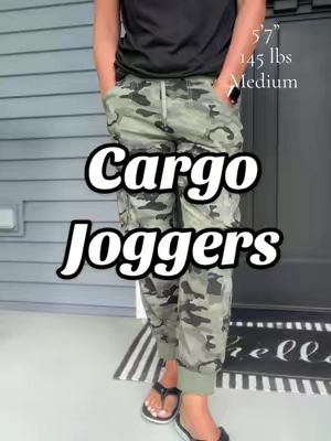 Joggers by @YSENTO 46% rayon, 36% polyester, 14% nylon, 4% spandex.  #joggers #joggerpants #cargojogger #tiktokshopsummersale #tiktokshopcreatorpicks 