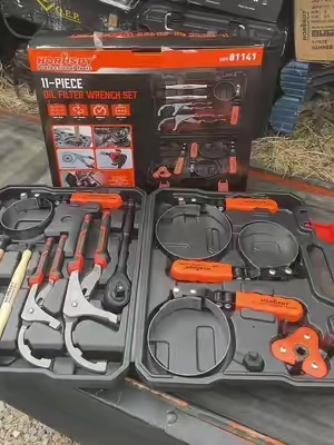 Oil changes just got easier! The Horusdy 11-Piece Oil Filter Wrench Set includes multiple sizes to fit a wide range of vehicles, making stubborn oil filters easy to remove. Built from durable materials for DIY mechanics and pros alike, this versatile set is a must-have for every garage and automotive toolbox. #tools #oilchange #horusdy #mechanictools #DIY 