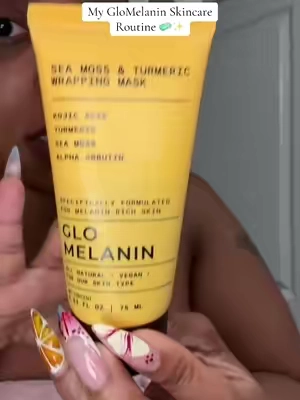 Keeping the skin glowing ✨☀️ morning & night ! #vondunkthat #blackskincare #tumericbenefits #glomelanin #dealsforyoudays 