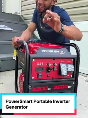 PowerSmart 4300-4500 Watt Portable Inverter Generator,Summervibes,Gas Powered,CO-Sensor,Hurricane season,Lightweight and Emergency Backup, #powersmart #generator #generador #summersales #paratiiiiiiiiiiiiiiiiiiiiiiiiiiiiiii 