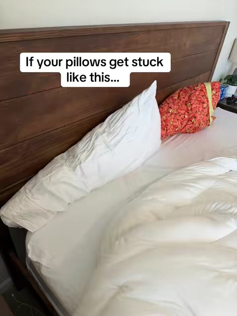 Why did I live with that gap for so long 😭 #bedroom #mattress #pillows #wedgepillow #tiktokshopcreatorfinds 