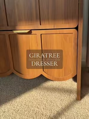 Finally back in stock and the price is so good! #giratree #dresser #bedroomfurnitureset #bedroomfinds #affordablefurniture 