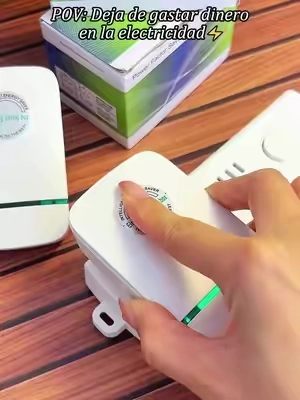 ⚡¡Pequeño ayudante que ahorra energía! Reduce tu factura de electricidad fácilmente 💡#savemoney #EcoFriendly #homehacks #energyefficient #tiktokshop 