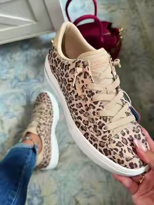 Leopard sneakers 🤎🤎 #skechers #skecherssneakers #leopardprint #qvcloyaltyprogram 