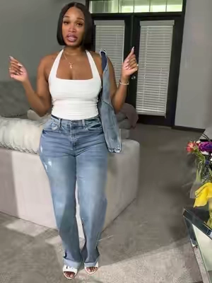 Loving the look 🤍(Pants- 9, 5’6, 168) #foryoupage #fashiontiktok #fashioninspo #outfit #fashion 
