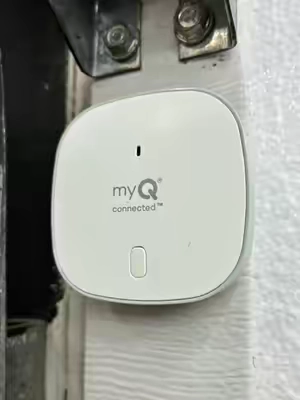 myQ Smart Garage Control - wirelessly open and close and check the status of your garage door anywhere in the world with your smartphone!  #garageopener #homeowner #techessentials #summersales #garage 