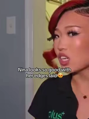 Nina looks so good with her edges laid 😍 @Nina Lin @Bask and Lather Co #ninalin #ninalinclips #edges #edgecontrol #edgestutorial 