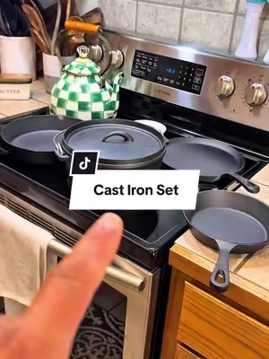 Cooking on cast iron is not as hard as you think it is. #castironcooking #cookingathome #southerncooking 