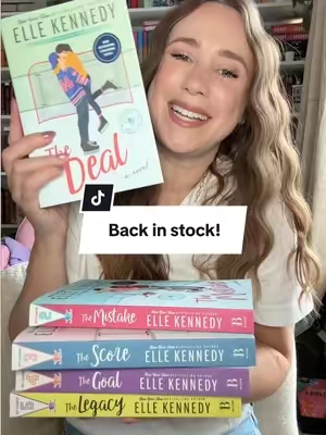 I hope this video gets to everyone who’s been asking me when the Off Campus series bundle will be back in stock because it’s here but probably not for much longer!   #OffCampusSeries #ElleKennedy #HockeyRomance #RomanceBooks #garrettgraham @Sourcebooks Reads
