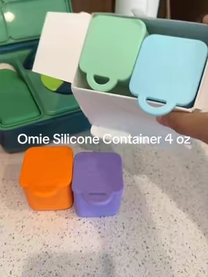 Omie Silicone Container 4 oz #omiebox #backtoschoolshopping #kidslunchbox #TikTokShopCreatorPicks #tiktokshopsummersale 