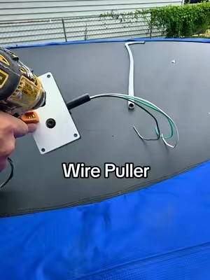 Efficient Cable Pulling Tool for Drill – Heavy-Duty Wire Puller for Conduit, 8mm Capacity Cable Feeding Tool for Electricians, #electrictool #wirepuller #tool @CRG TOOL  #Summervibes 