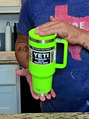 Yeti 40 Oz Rambler Mug @YETI  #yeti #yetirambler #yeticup #insulatedcup 