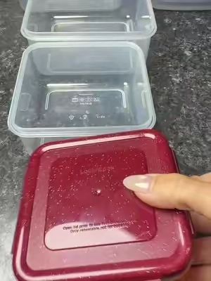 Stop digging through mismatched containers and missing lids. These LocknLock food storage containers feature a leak-resistant locking seal to help keep food fresh, and the nesting design saves valuable cabinet space. Even better, the lids stay on when stacked, so everything stays together and easy to find. #LocknLock #FoodStorage #KitchenOrganization #KitchenEssentials #HomeOrganization