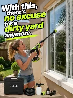 Upgraded motor for 2026! 🚀 Switch spray modes and get a professional finish for half the effort. Get the deal! ⚡🚗 #pressurewasher #cordlesspressurewasher #CarOwners #TikTokShopSummerSale #fyp