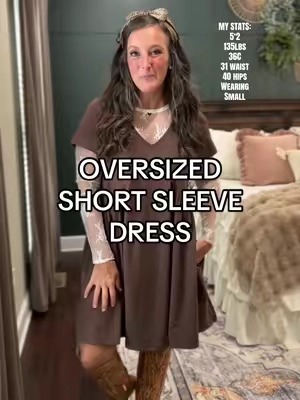 #outfit #fashion #oversizeddress #outfitinspo @SCUSTY 