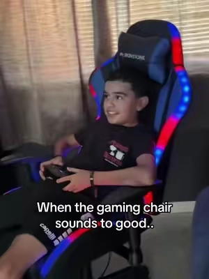 The quality has definitely not let me down! Speakers, led lights, massage chair I mean what more do you need! #tiktokshopsummersale #gaming #videogame #chair #kids 