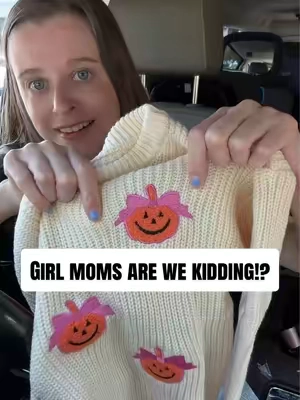 Girl moms…I think I just found the cutest knitted sweaters for Halloween 🎃🎀 #girlmom #girlmama #halloween 