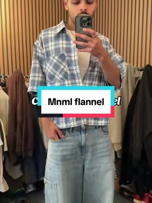 Mnml cooked. #mnml #mnmlflannel #flannel 