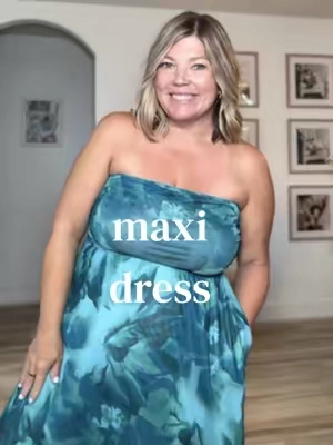 I am obsessed with these strapless maxi dress and I want it in EVERY color 😍 #fyp #fypシ #TikTokFashion 