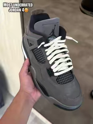 Jordan 4 cave stone😍😍 #jordan4 #shoegame #retrojordan #sneakerhead #laceswap 