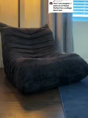 Replying to @Lori Eppe | Mom of 6 💕 this  memory foam bean bag chair is so comfable and cozy perfect for dorm rooms, kids rooms, a nice cozy spot for reading and the cover unzips so you can throw it in the wash. Comes in several colors and check out the summer sale #beanbag #beanbagchair #dormdecor #cozyvibes #summersales 