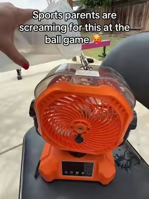 #PortableFan #MistingFan #CampingFan#Summermusthave 