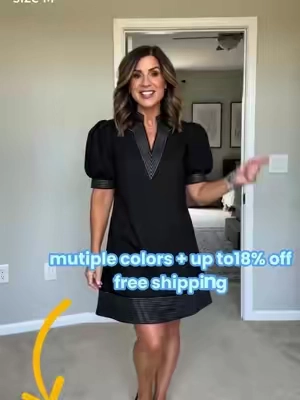 Timeless elegant dress you can wear across all seasons for different occasions #ElegantDress #Workwear #BlackDress #AllSeasonOutfit #tiktoksummersale 