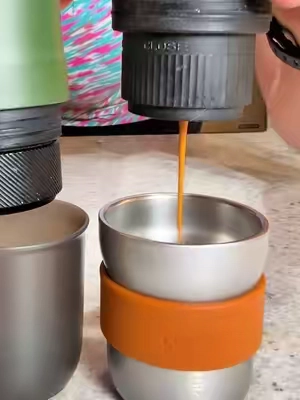 @Fanttik Brand New Cafein 11 Portable Espresso Maker by far wins! #coffee #coffeemachine #espresso #portableespressomachine #summerwins 