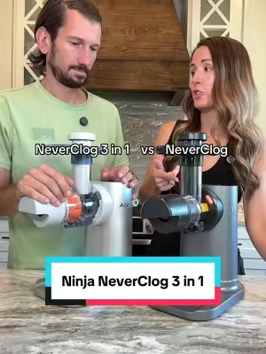 Ninja just did something we were not expecting with the NeverClog Juicer! #ninjaneverclogjuicer #juicer #coldpressedjuice #tiktokshopcreatorpicks 