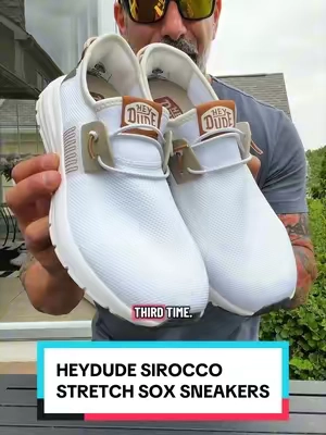 3rd Restock!! Heydude Sirocco Stretch Sox Sneakers #heydude #heydudeshoes #heydudes #menssneakers #mensshoes 