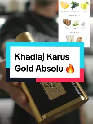 The new Khadlaj Karus Gold Absolu 🔥 #cologne #smellgood #fragrancetiktok #perfumetiktok #fragrances 