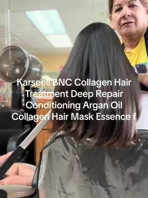 Karseell BNC Collagen Hair Treatment Deep Repair Conditioning Argan Oil Collagen Hair Mask Essence for Dry Damaged Hair All Hair Types 18.6 oz 550ml#paratiiiiiiiiiiiiiiiiiiiiiiiiiiiiiii #TikTokShopp #tiktokshopsummersale 