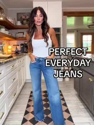 @GOOD AMERICAN jeans never let me down!! These are probably my new favorite 🤌🤌 #jeans #denim #goodamerican 