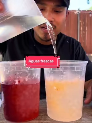 Aguas frescas to beat this hot summer heat with some ice cold drinks #fyp #icecold #drinks #colddrink #refreshing 