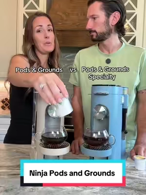They look similar, but are in fact very different #ninjacoffeemaker #coffeemaker #coffeemachine #coffeetok #tiktokshopcreatorpicks 