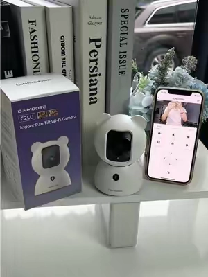 CINMOORE 2.5K Security Camera indoor #tiktokshop #summervibes☀️ #foryou #dealsforyoudays #camera